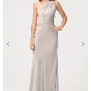 Jenny Yoo Lena Bridesmaid Dress - latte - Size 0